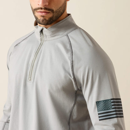 Ariat FR Combat Stretch Patriot 1/4 Zip Work Shirt
