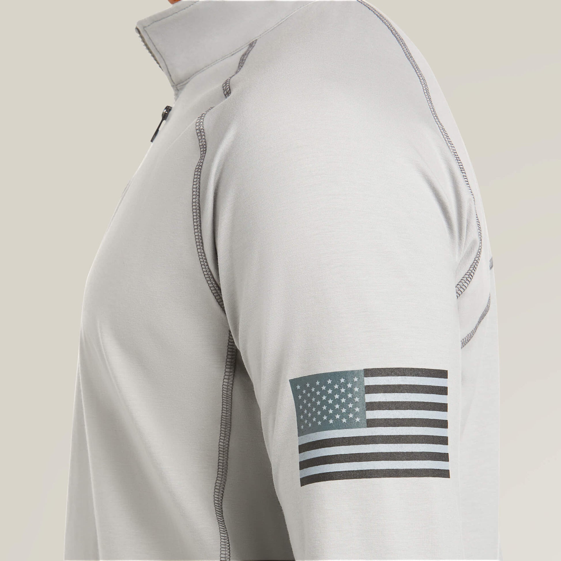 Ariat FR Combat Stretch Patriot 1/4 Zip Work Shirt