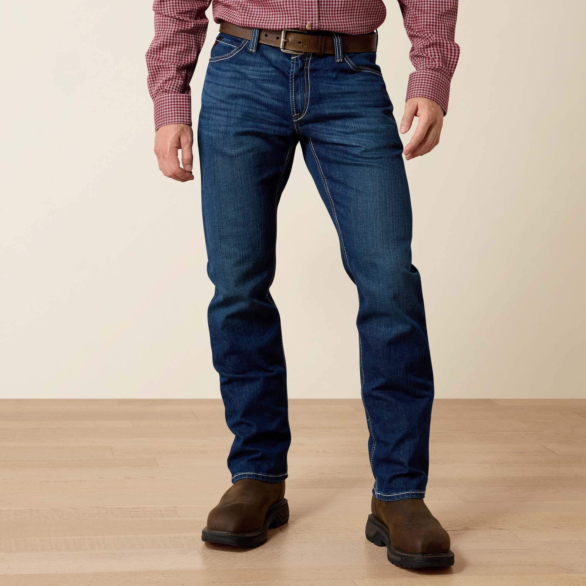 Ariat FR M4 Relaxed DuraStretch Lineup Stackable Straight Leg Jean