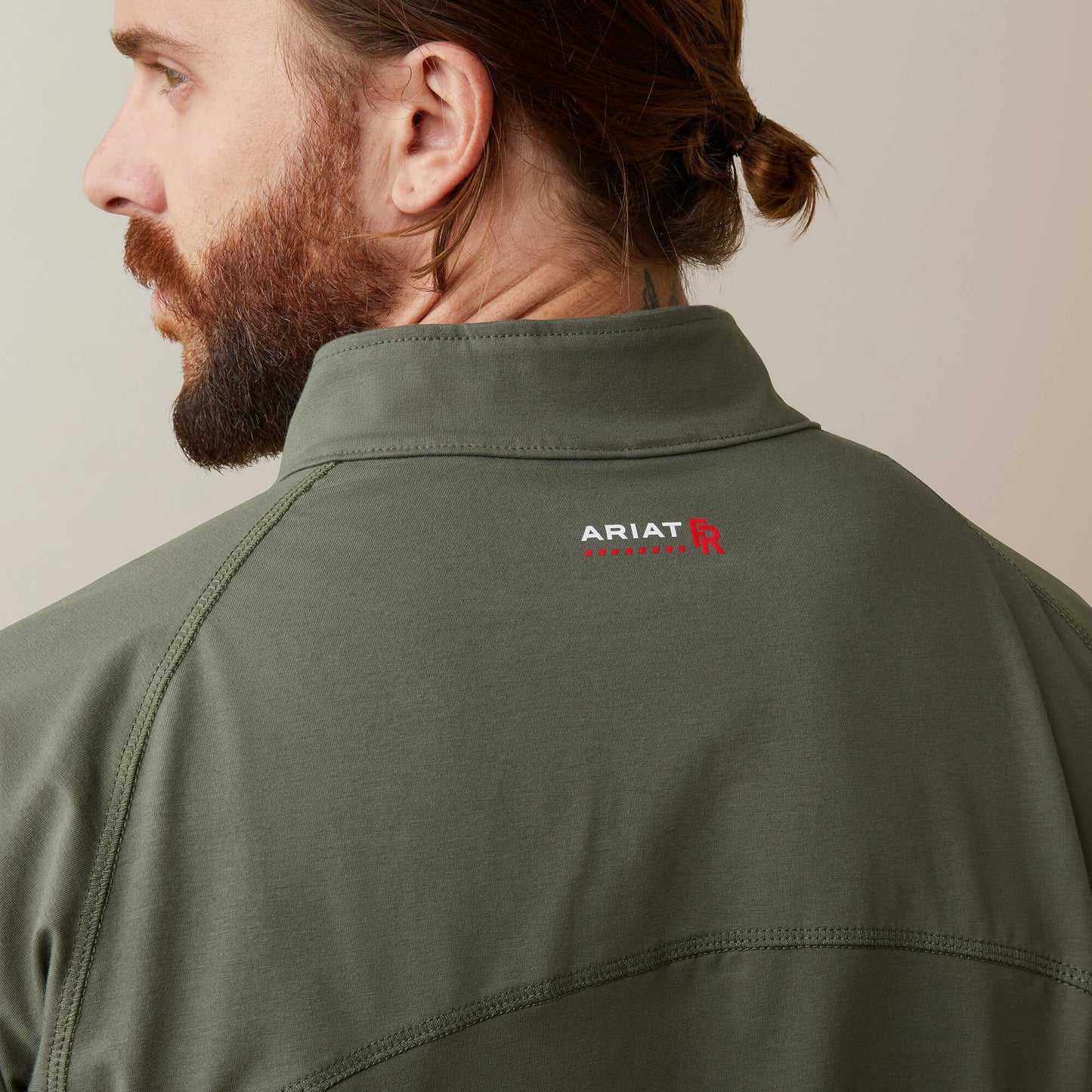 Ariat FR Combat Stretch Patriot 1/4 Zip Work Shirt