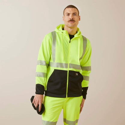 Ariat Rebar WorkTek Hi-Vis Full Zip Hoodie