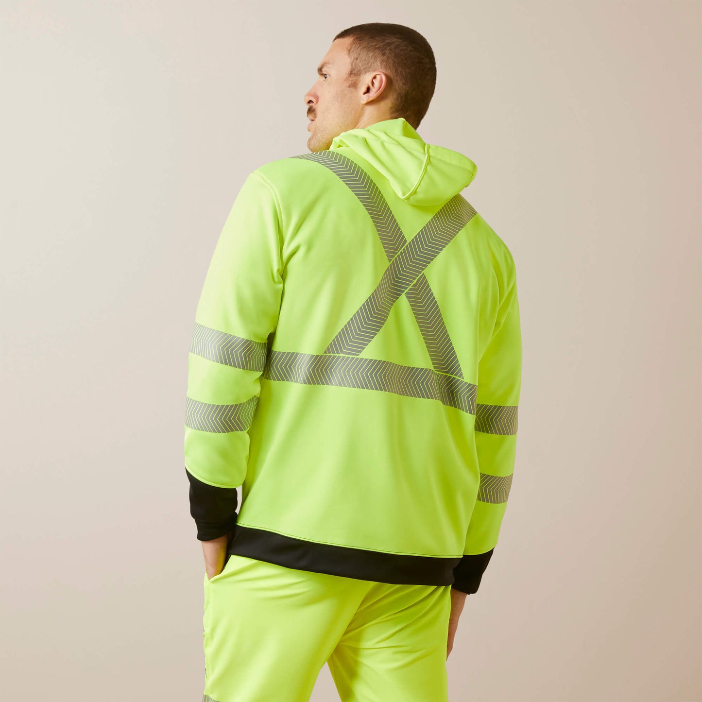 Ariat Rebar WorkTek Hi-Vis Full Zip Hoodie