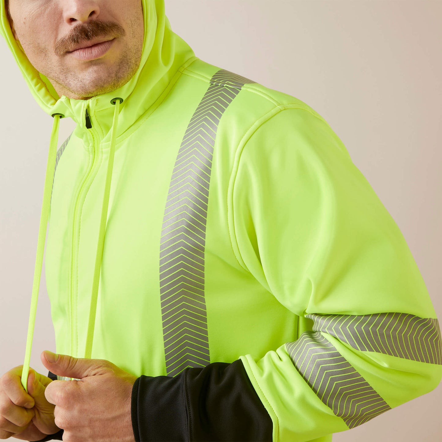 Ariat Rebar WorkTek Hi-Vis Full Zip Hoodie