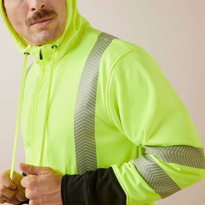 Ariat Rebar WorkTek Hi-Vis Full Zip Hoodie
