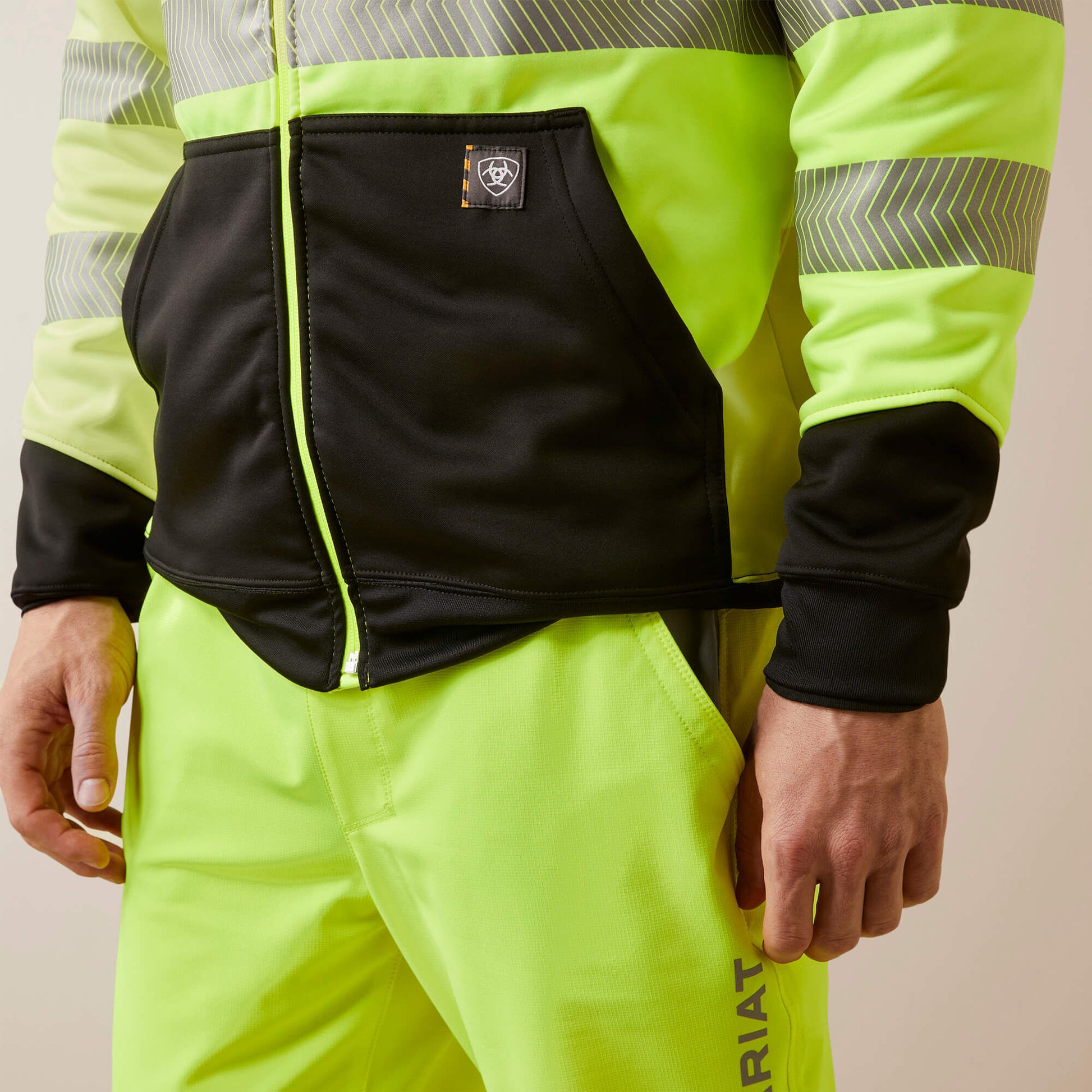 Ariat Rebar WorkTek Hi-Vis Full Zip Hoodie
