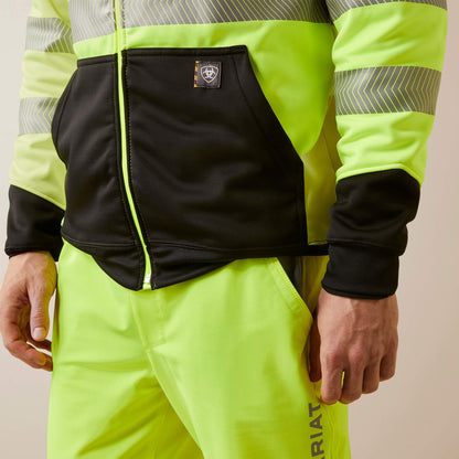 Ariat Rebar WorkTek Hi-Vis Full Zip Hoodie