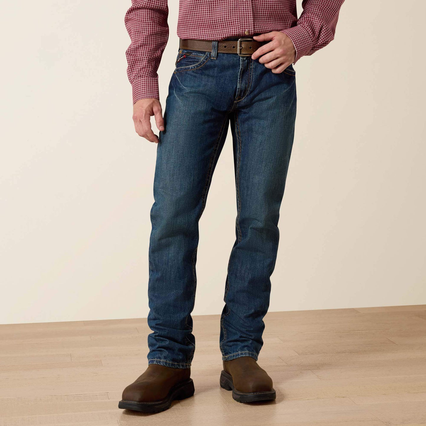 Ariat FR M5 Straight Basic Stackable Straight Leg Jean