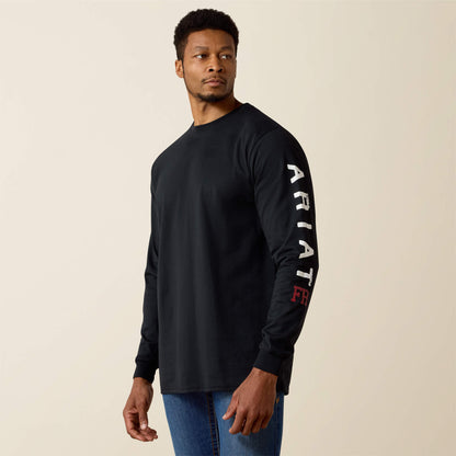 Ariat FR Roughneck Skull Logo T-Shirt