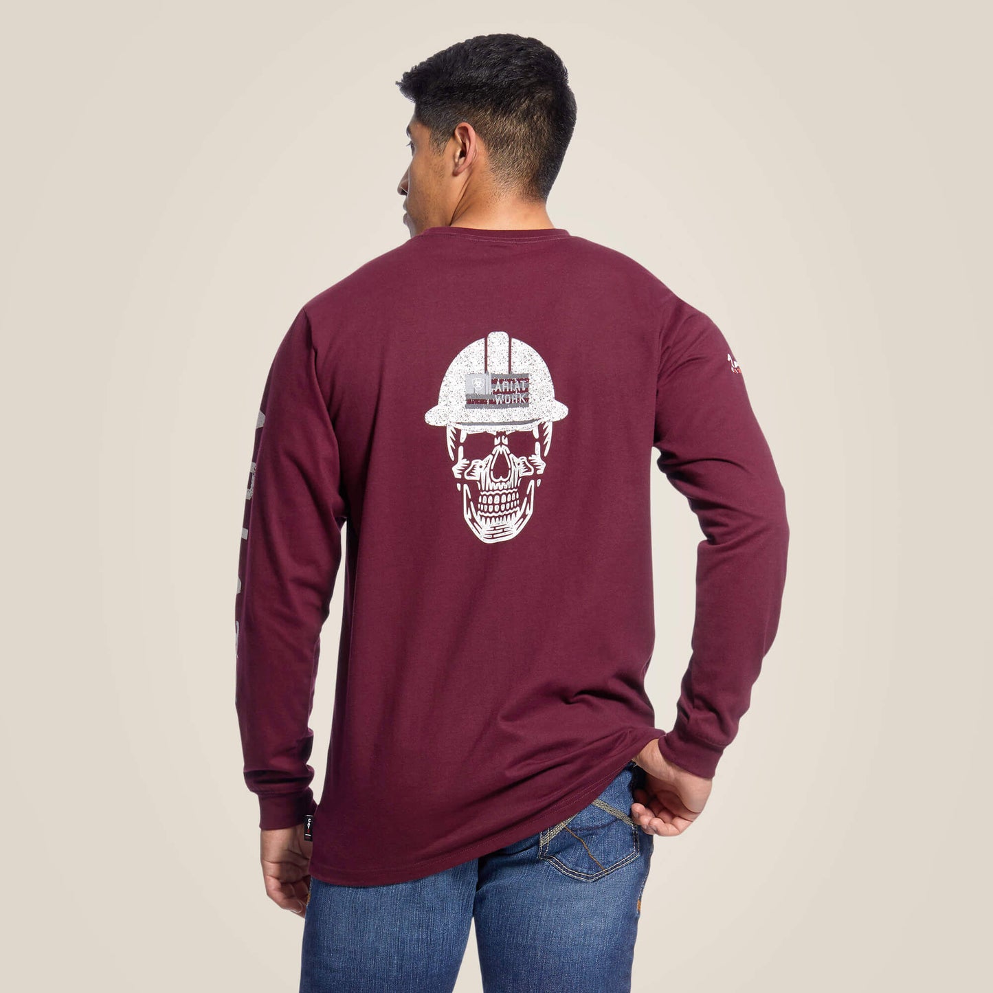 Ariat FR Roughneck Skull Logo T-Shirt