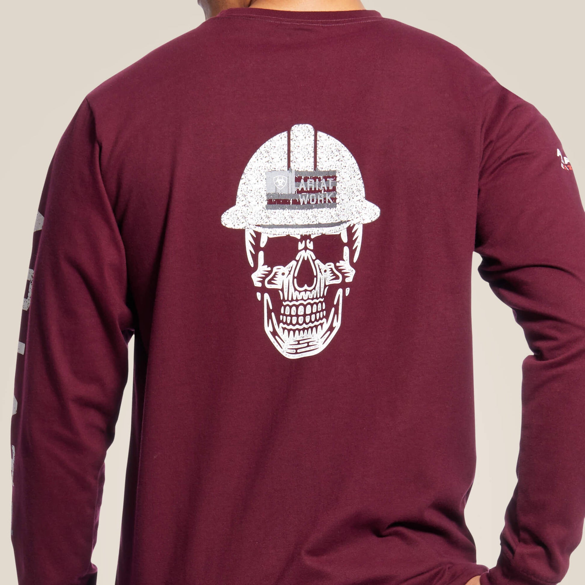 Ariat FR Roughneck Skull Logo T-Shirt