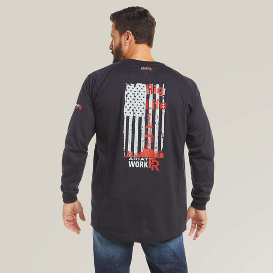Ariat FR Air Rig Life Graphic T-Shirt