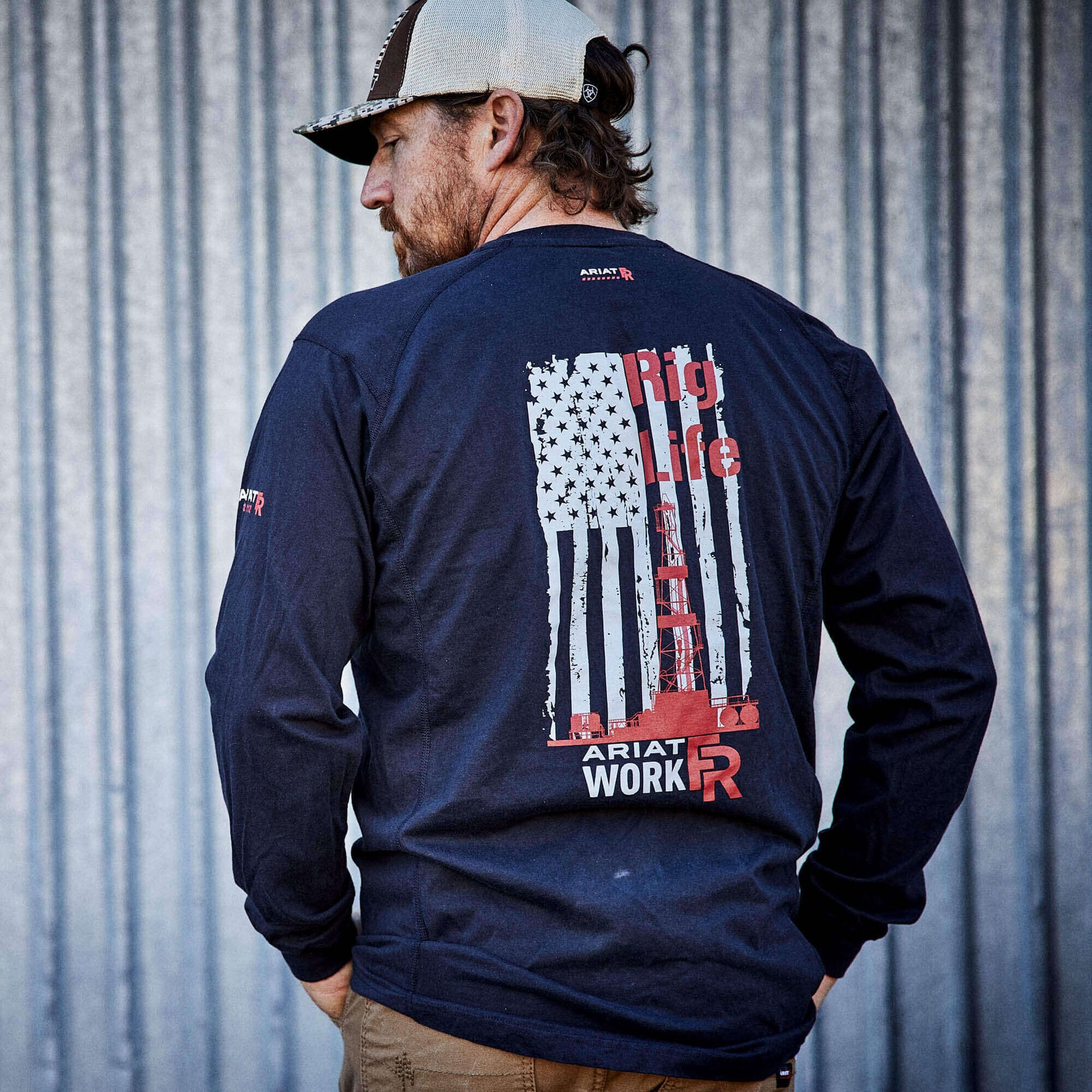 Ariat FR Air Rig Life Graphic T-Shirt