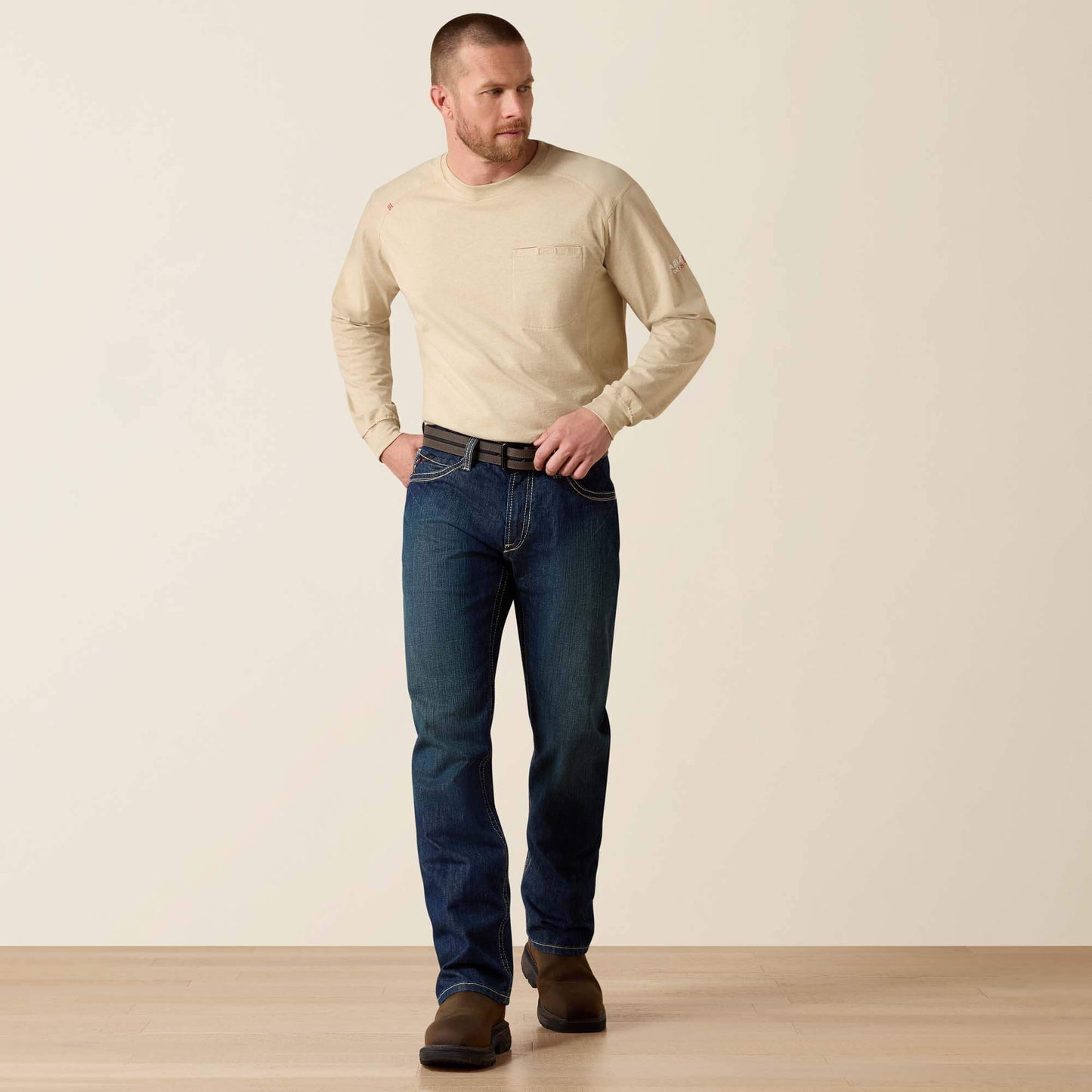Ariat FR M4 Relaxed Boundary Boot Cut Jean