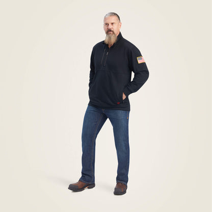 Ariat FR Durastrech Fleece 1/2 Zip Job Shirt