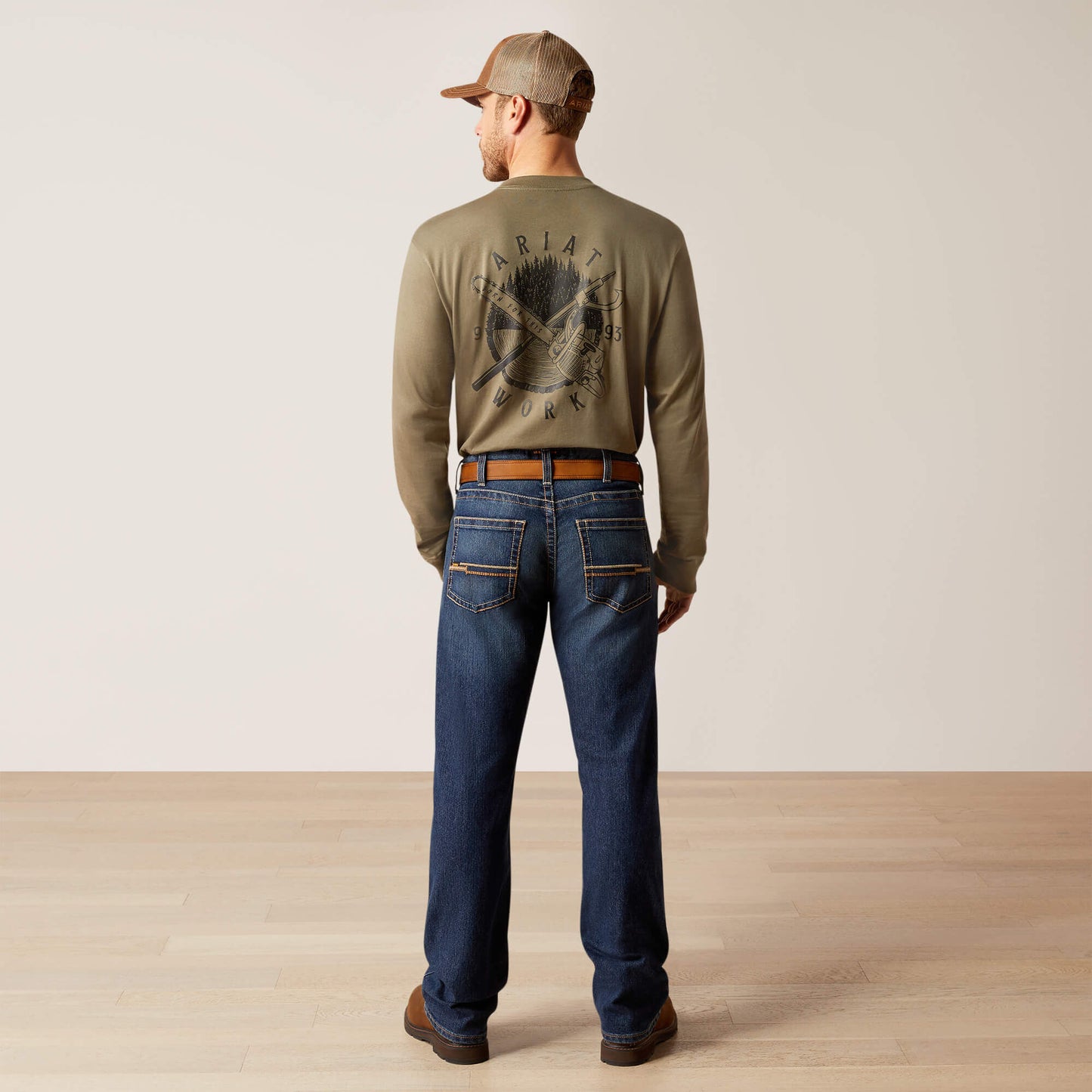 Ariat Rebar M5 Straight Rail Straight Jean