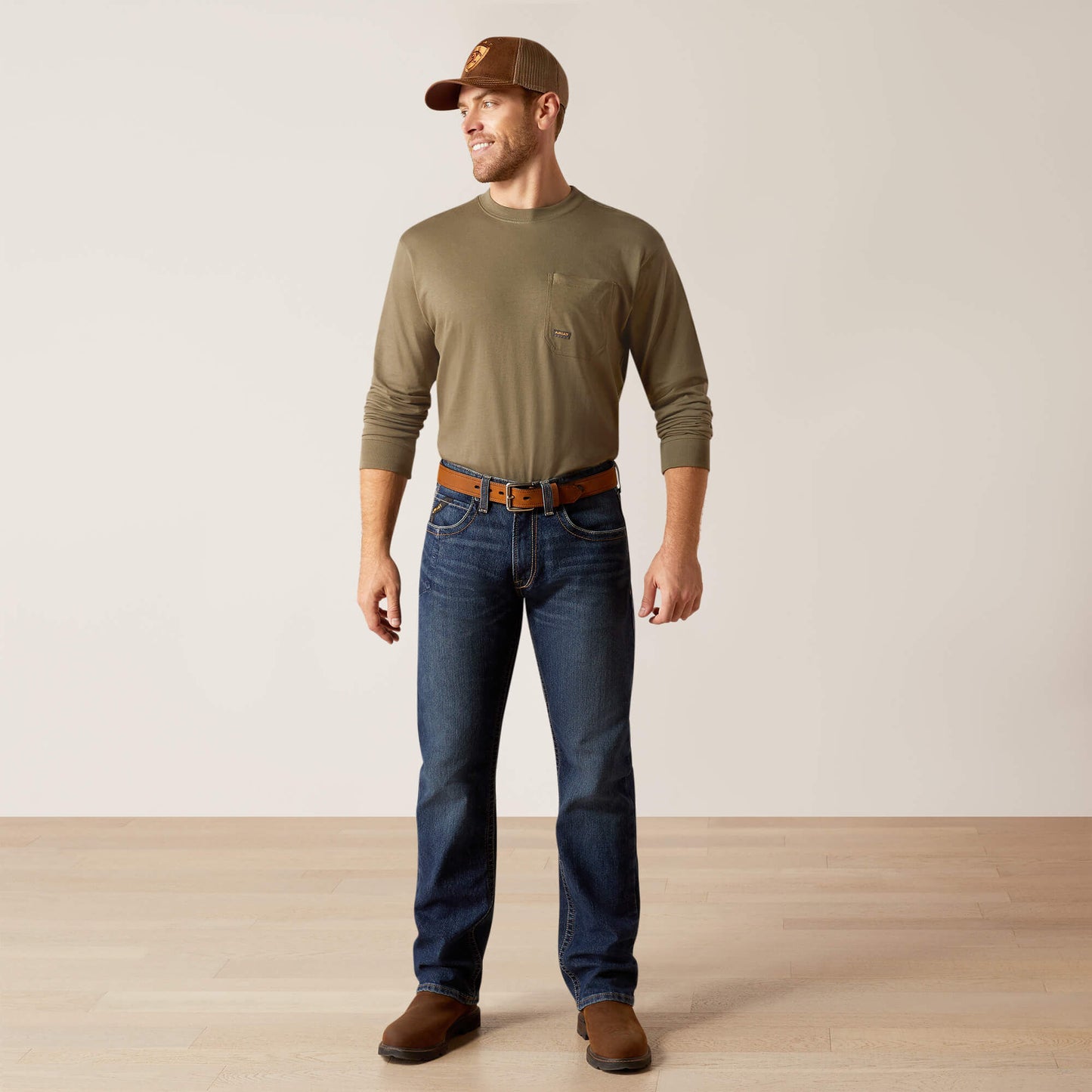 Ariat Rebar M5 Straight Rail Straight Jean