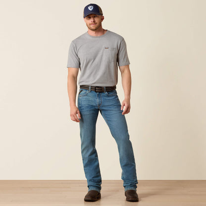 Ariat Rebar M4 Low Rise DuraStretch Edge Boot Cut Jean