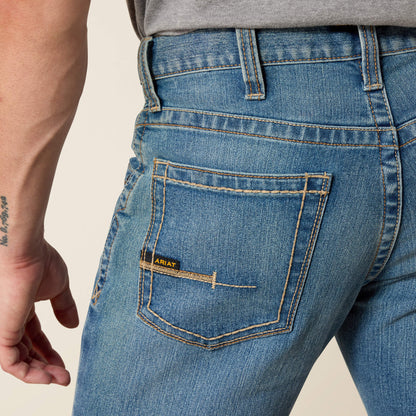 Ariat Rebar M4 Low Rise DuraStretch Edge Boot Cut Jean