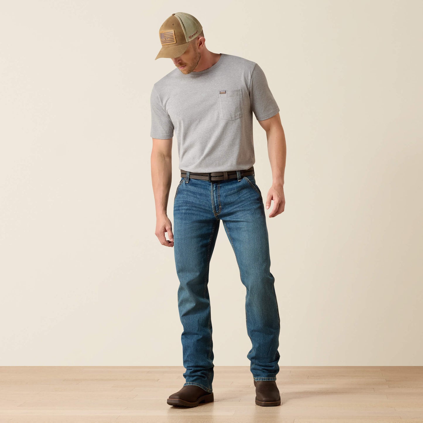 Ariat Rebar M4 Low Rise DuraStretch Workhorse Boot Cut Jean