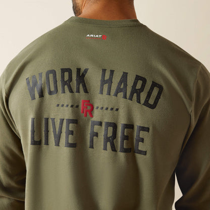 Ariat FR Work Hard Live Free T-Shirt