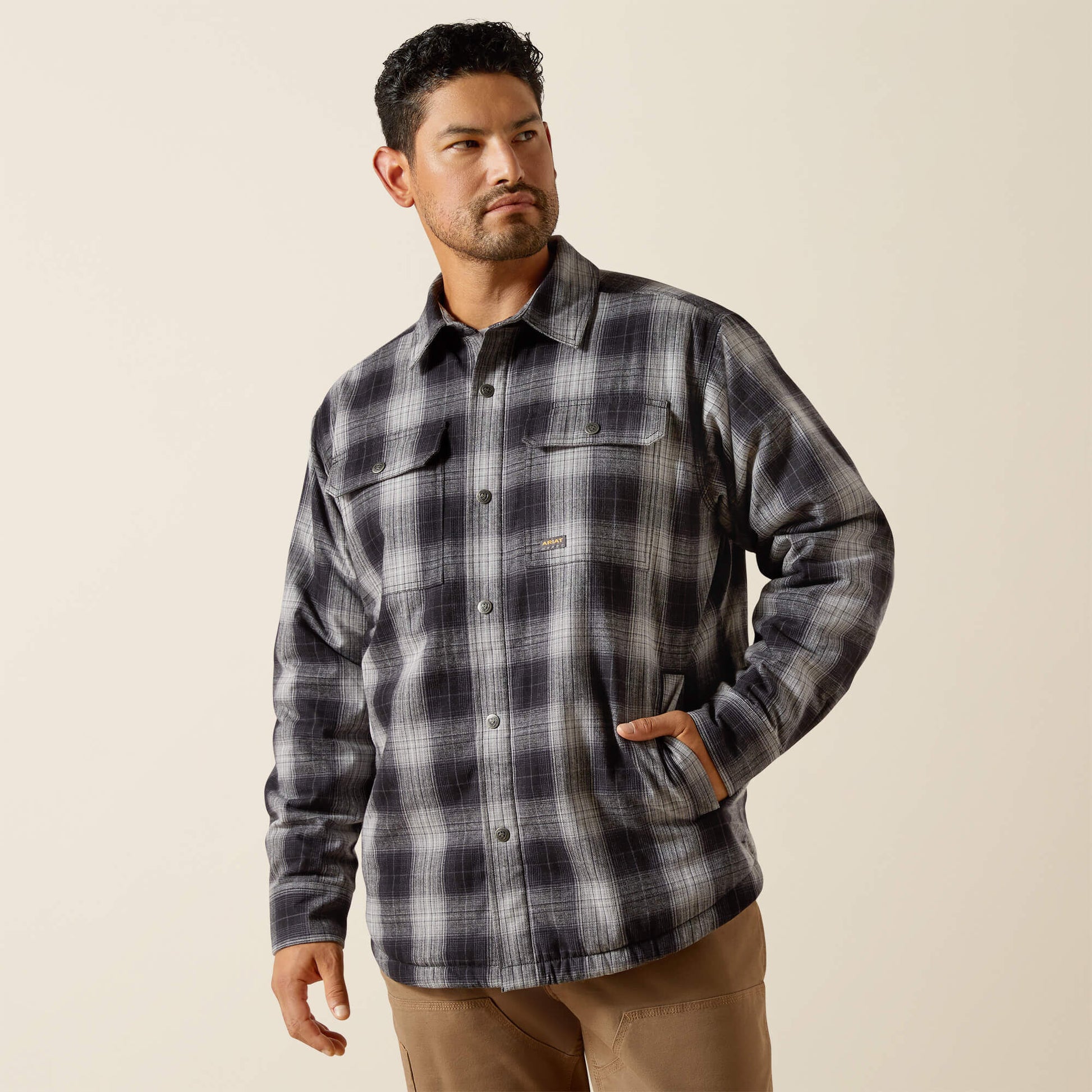 Ariat Rebar Flannel Insulated Shirt Jacket