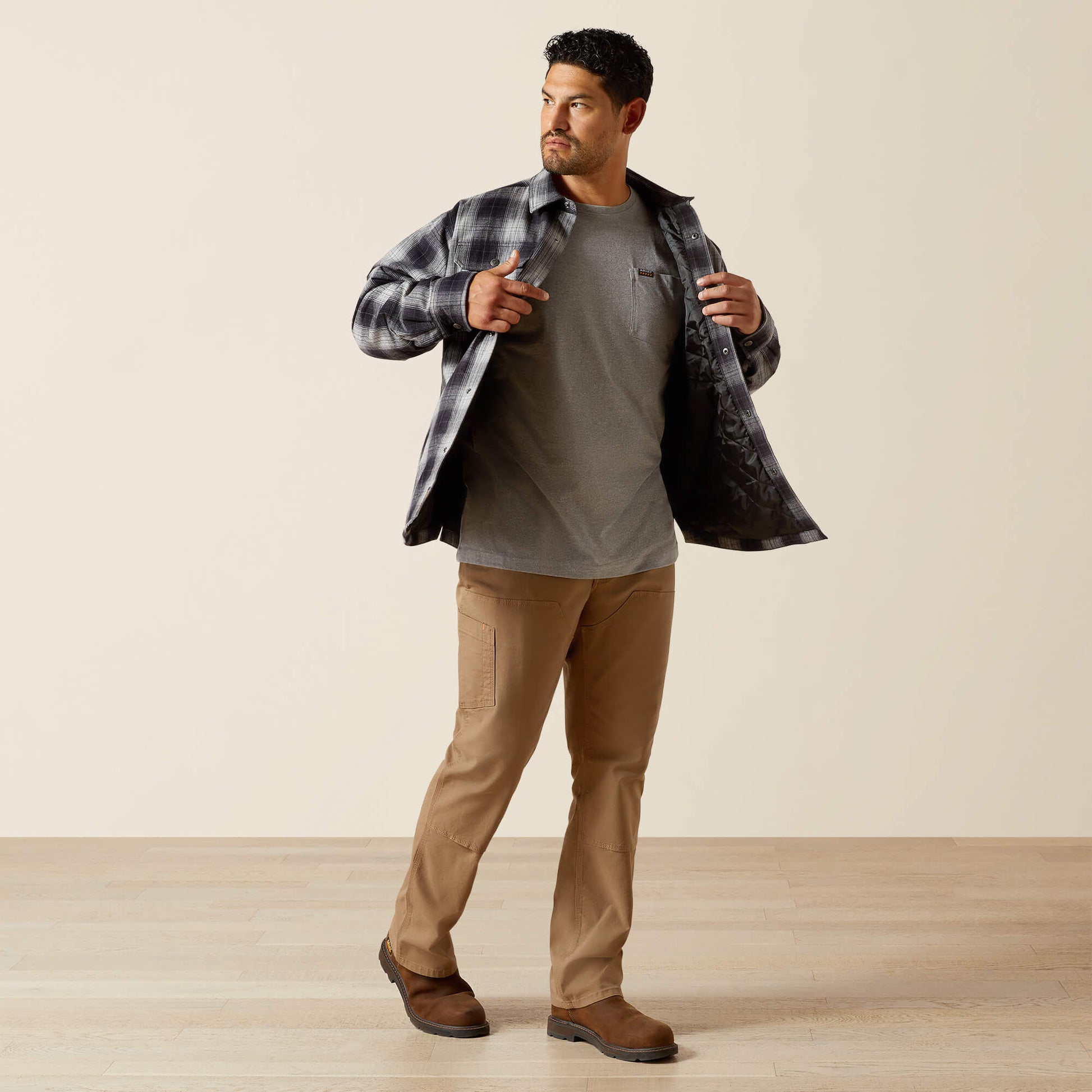Ariat Rebar Flannel Insulated Shirt Jacket