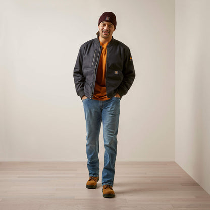 Ariat Rebar Stretch Canvas Bomber Jacket