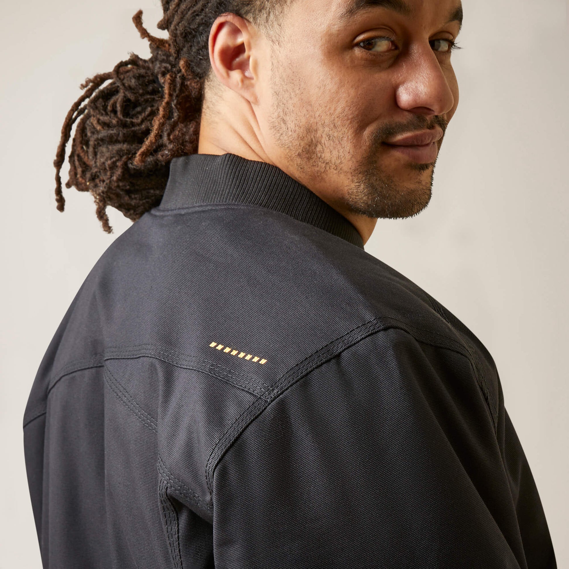 Ariat Rebar Stretch Canvas Bomber Jacket