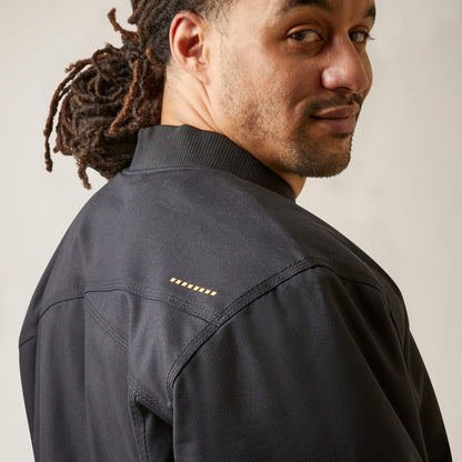 Ariat Rebar Stretch Canvas Bomber Jacket