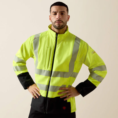 Ariat FR Vernon Hi-Vis Softshell Jacket