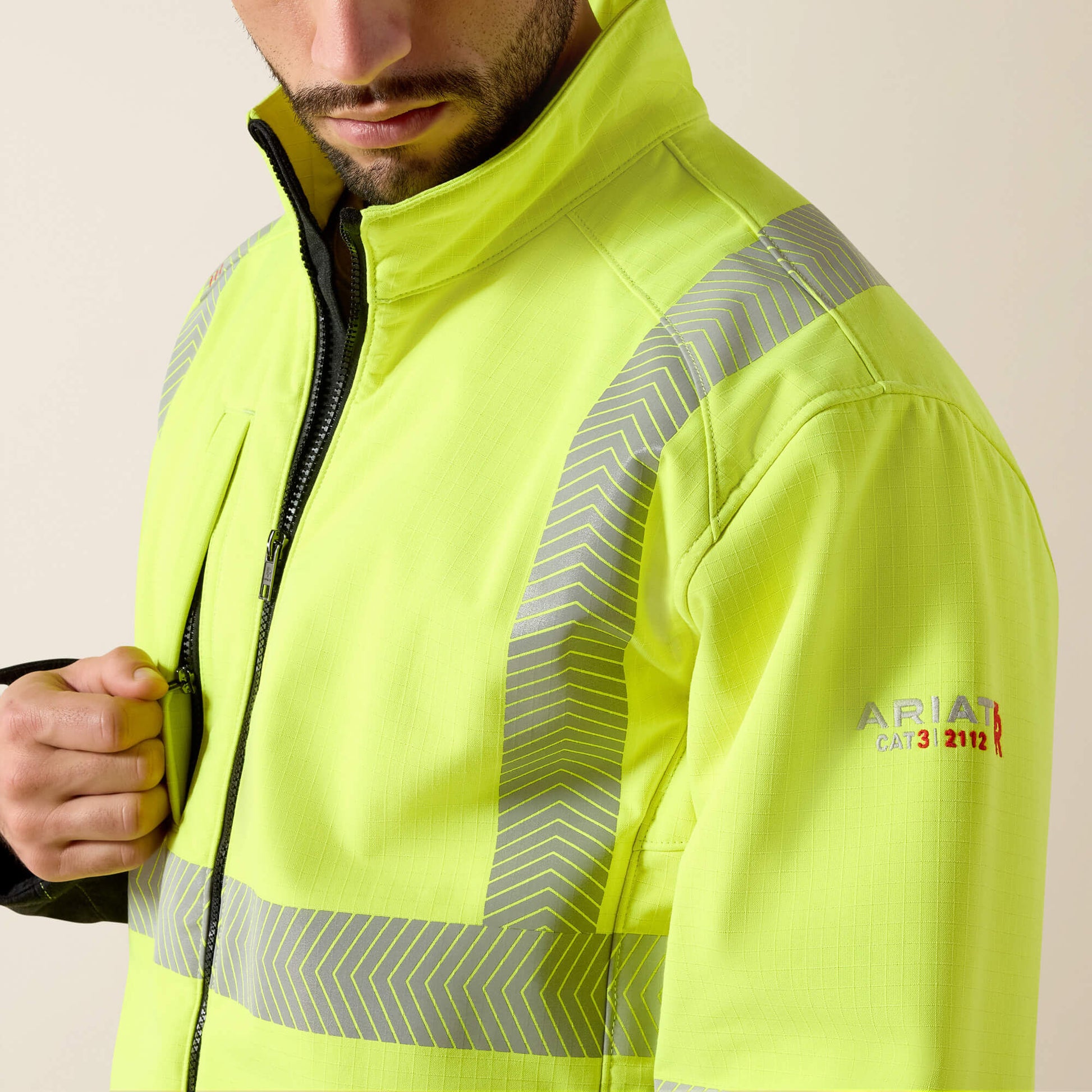 Ariat FR Vernon Hi-Vis Softshell Jacket
