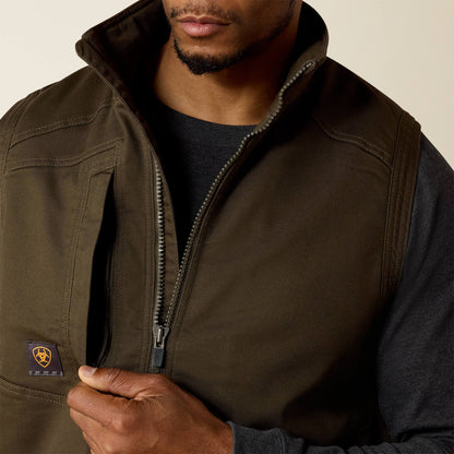 Ariat Rebar Washed DuraCanvas Insulated Vest