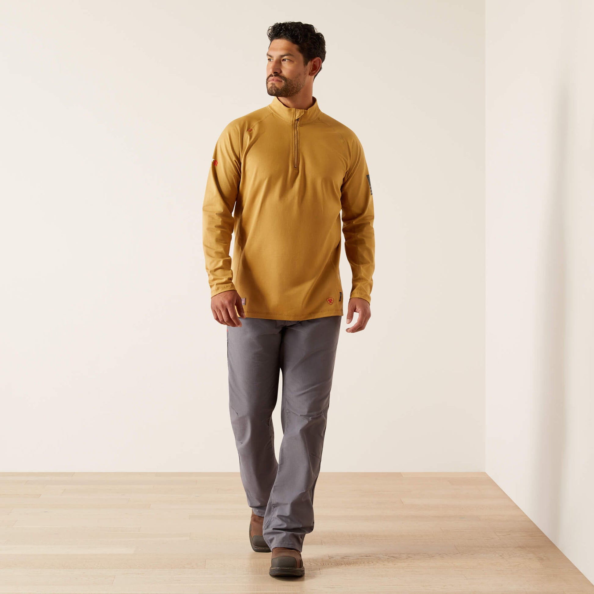 Ariat FR Combat Stretch Patriot 1/4 Zip Work Shirt