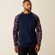 NAVY/WHITE & RED CAMO