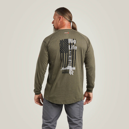 Ariat FR Air Rig Life Graphic T-Shirt
