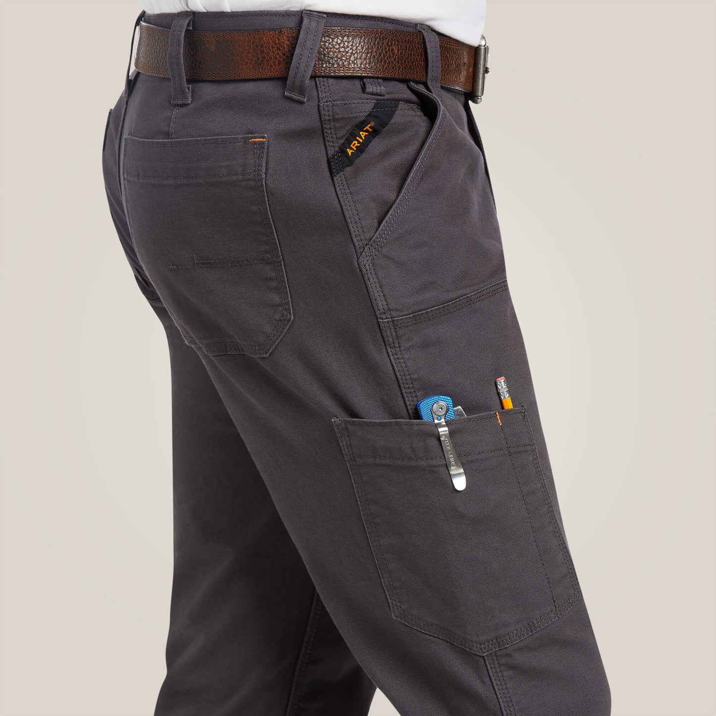 Ariat Rebar M7 Slim DuraStretch Made Tough Double Front Straight Pant