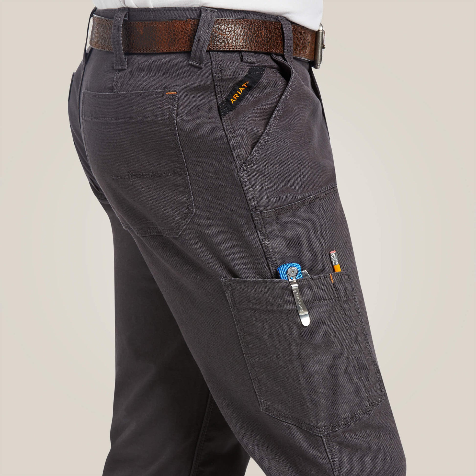 Ariat Rebar M7 Slim DuraStretch Made Tough Double Front Straight Pant