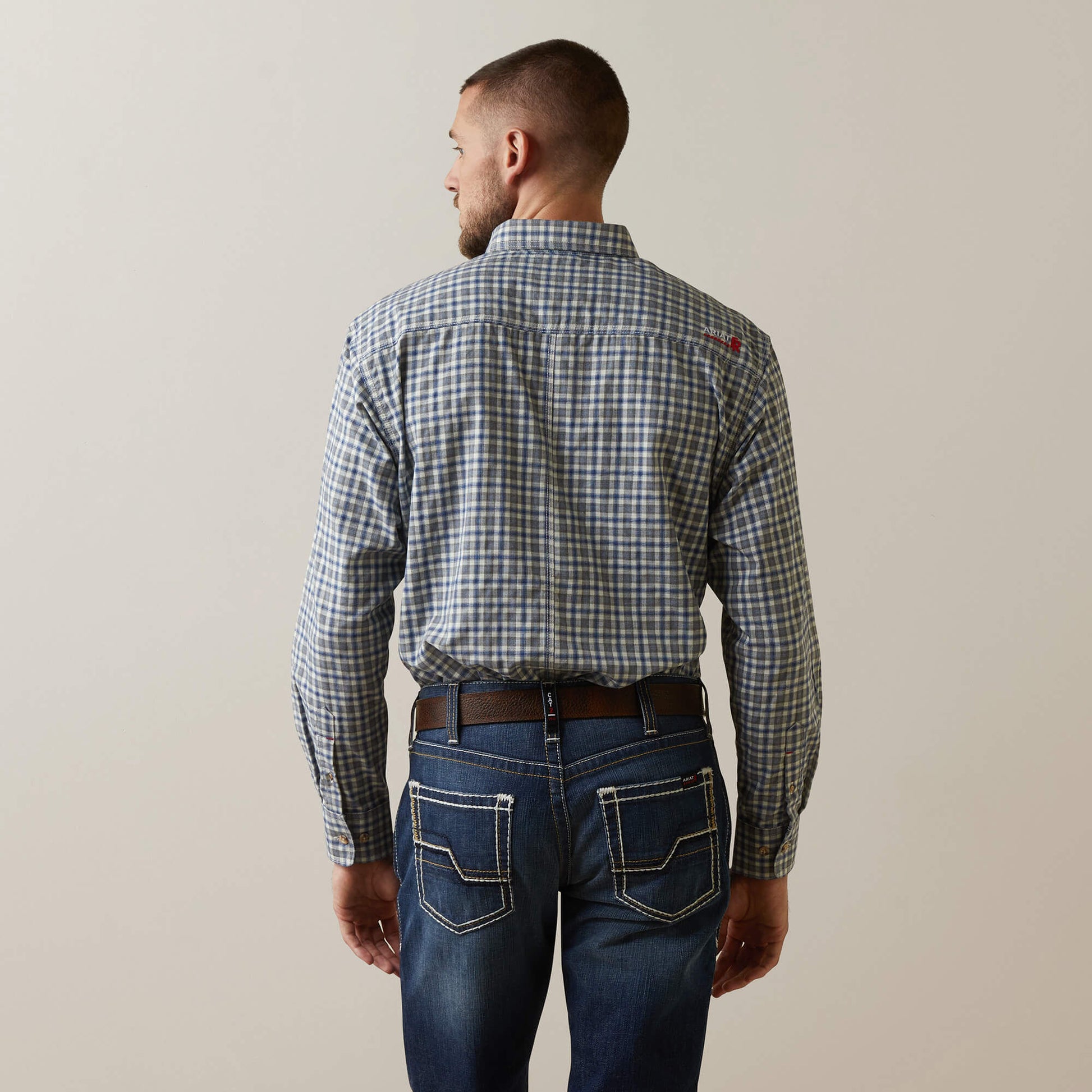 Ariat FR Plaid Featherlight Work Shirt