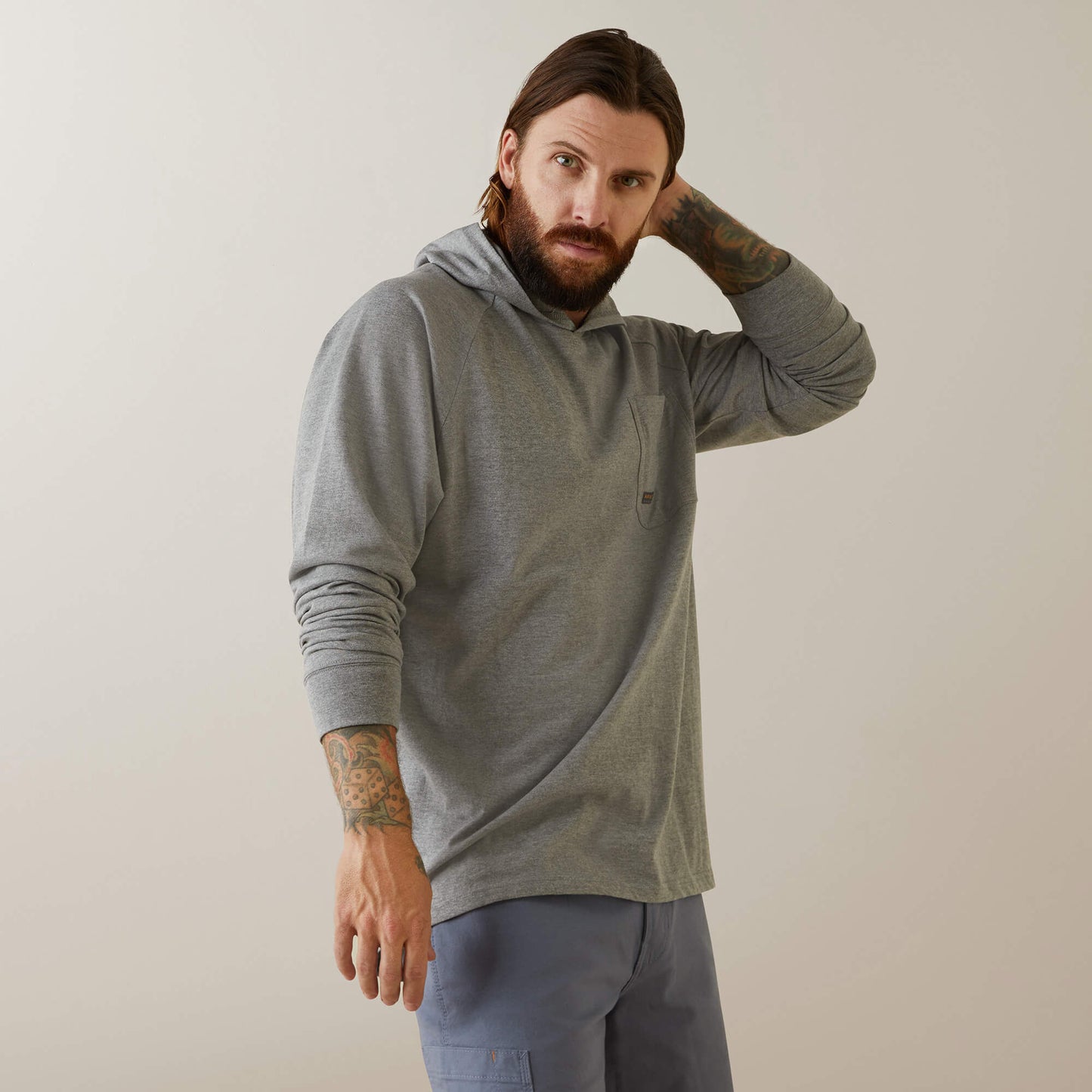 Ariat Rebar Cotton Strong Hooded T-Shirt