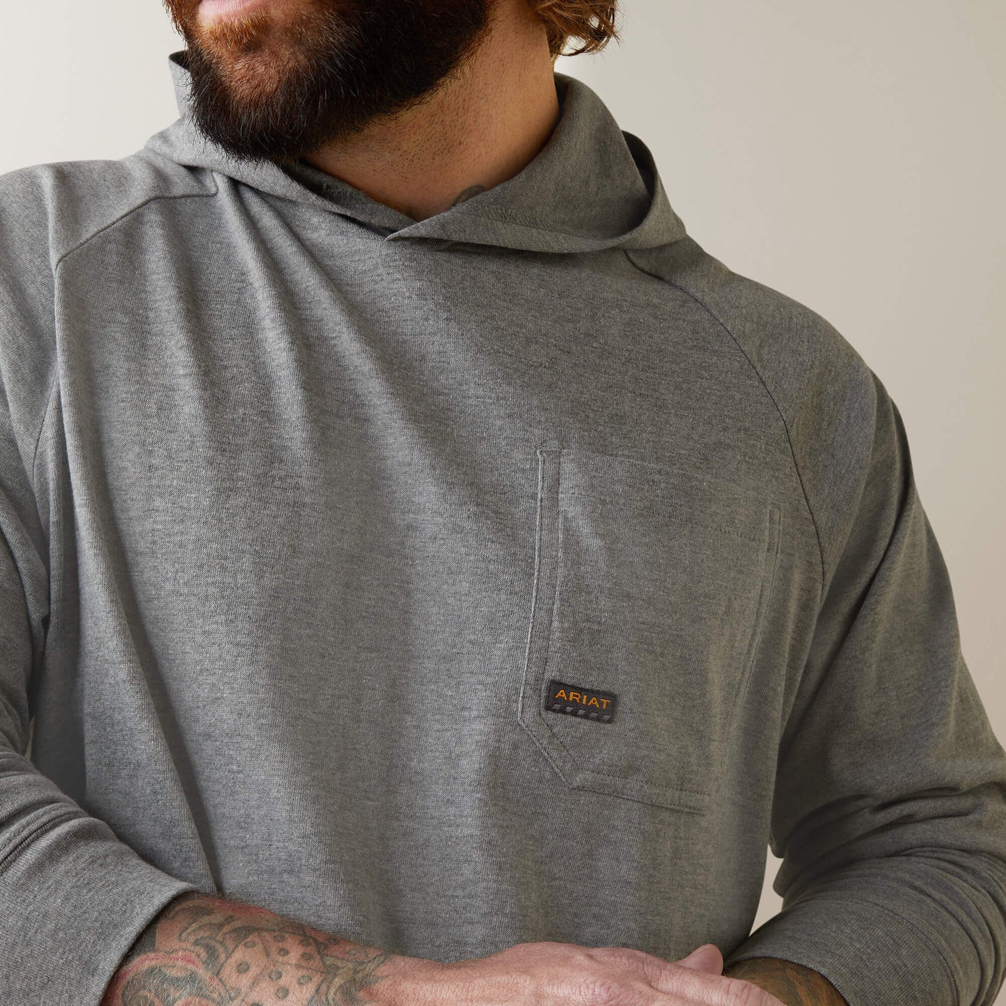 Ariat Rebar Cotton Strong Hooded T-Shirt