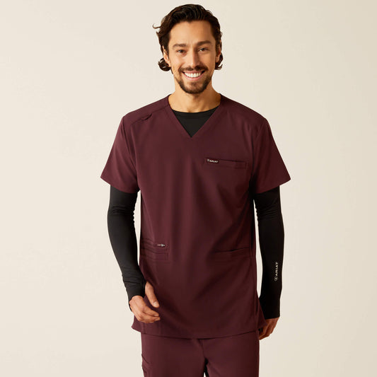 Ariat Derham 6 Pocket Scrub Top