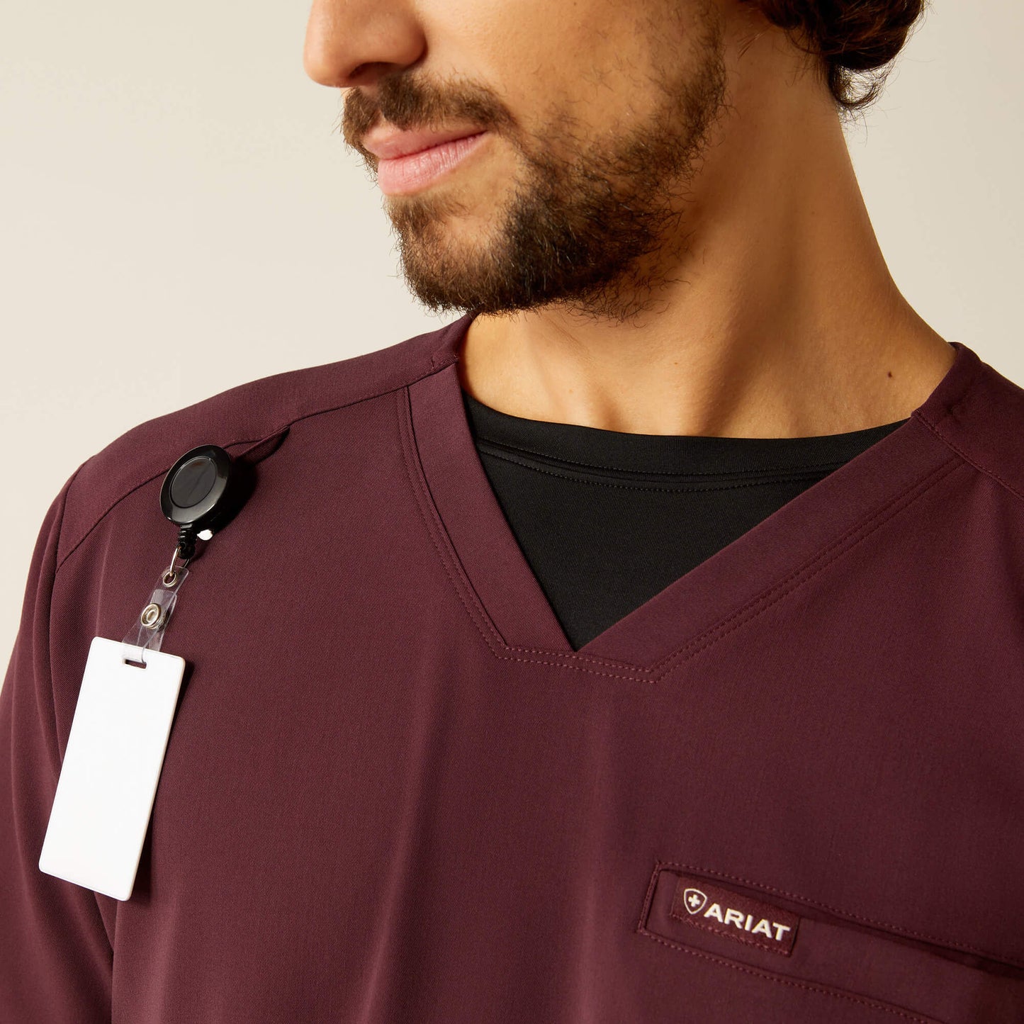Ariat Derham 6 Pocket Scrub Top