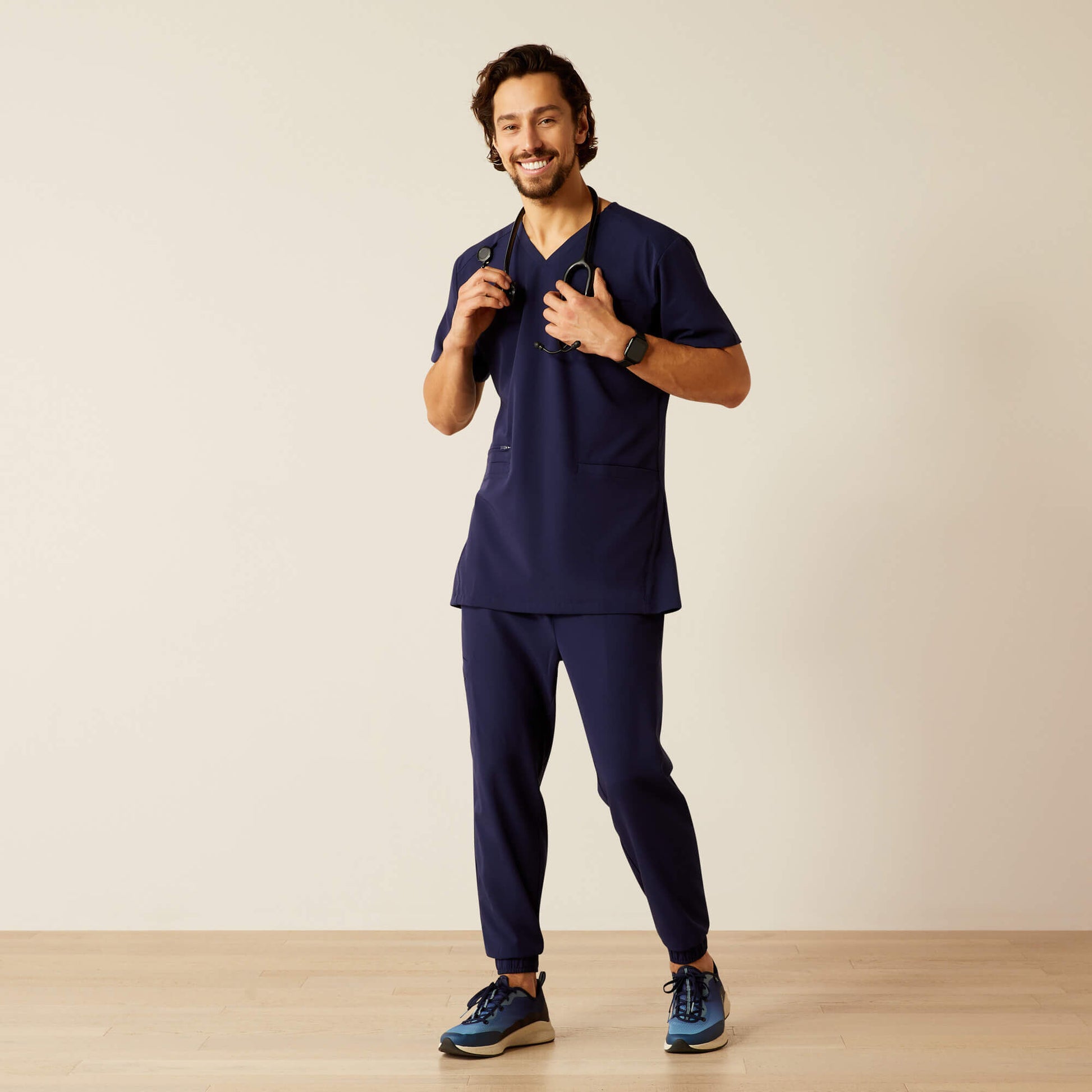 Ariat Derham 6 Pocket Scrub Top