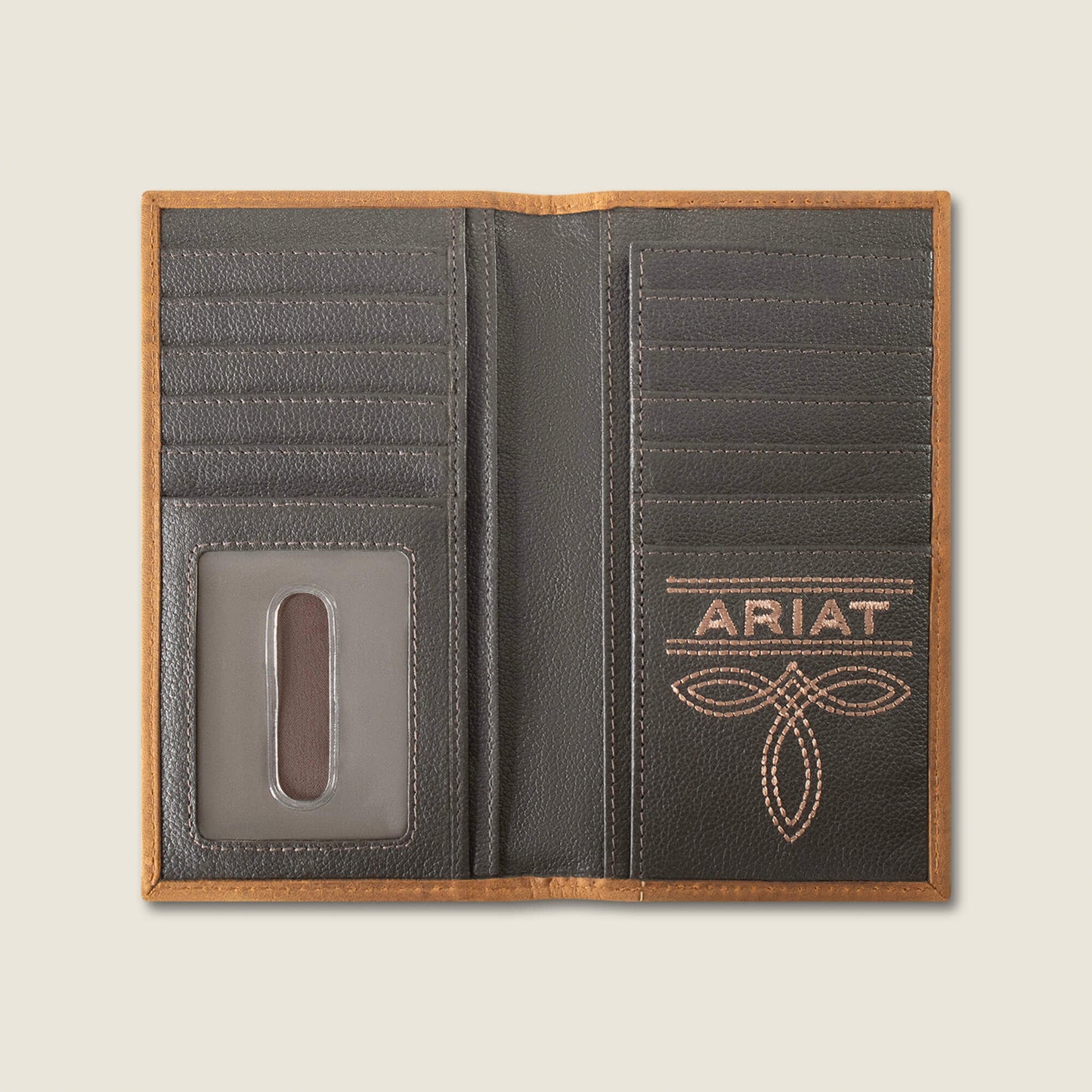 Ariat Patchwork Embroidered Logo Rodeo Wallet