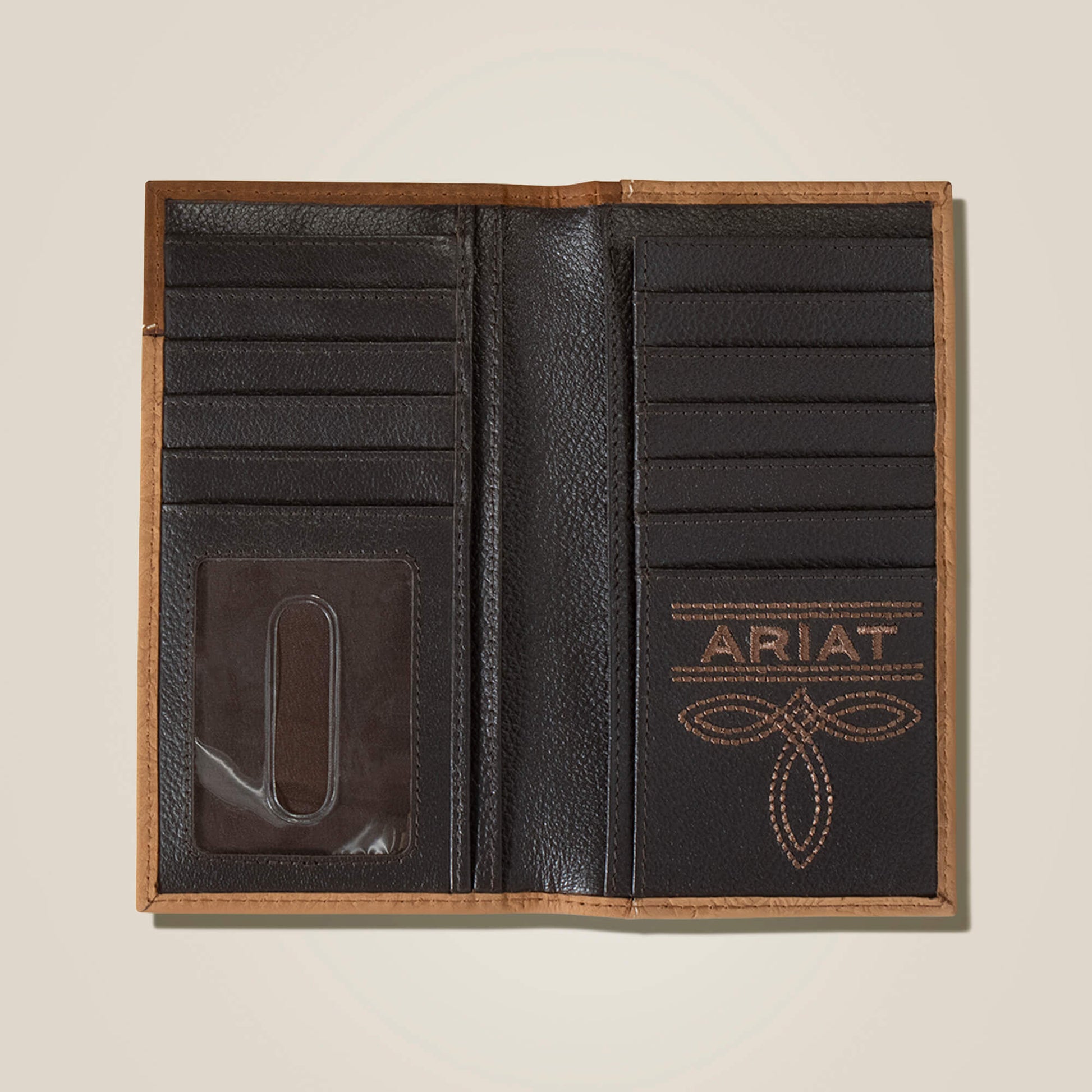 Ariat Tooled Leather Rodeo Wallet