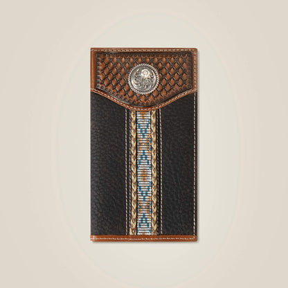 Ariat Braided Trim Rodeo Wallet