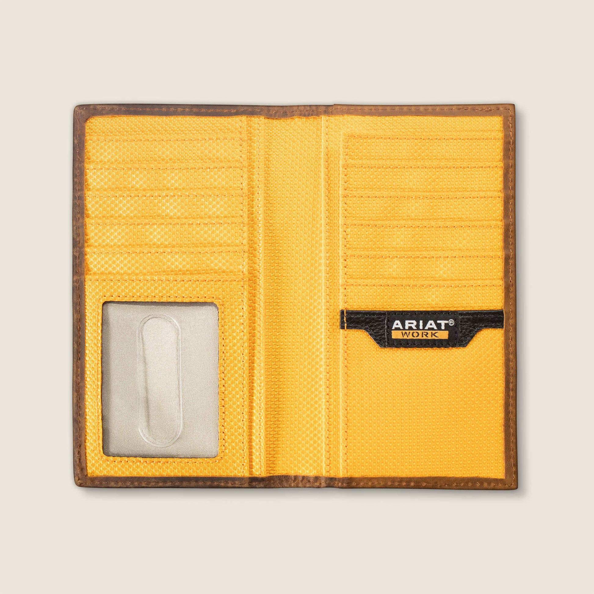 Ariat Work Roughneck Label Canvas Trifold Wallet