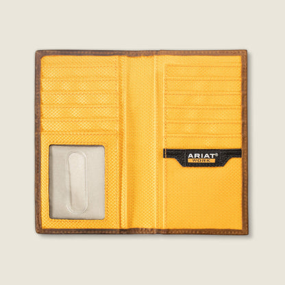 Ariat Work Roughneck Label Canvas Trifold Wallet