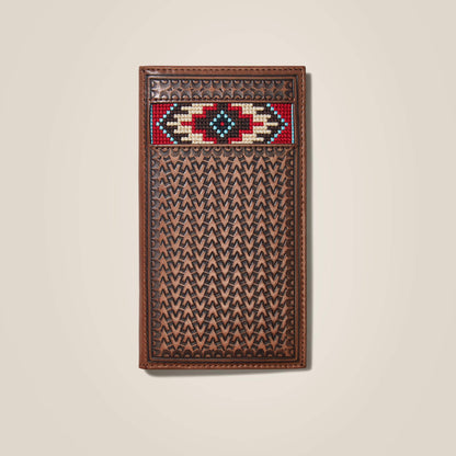 Ariat Rodeo Wallet Beaded Basketweave
