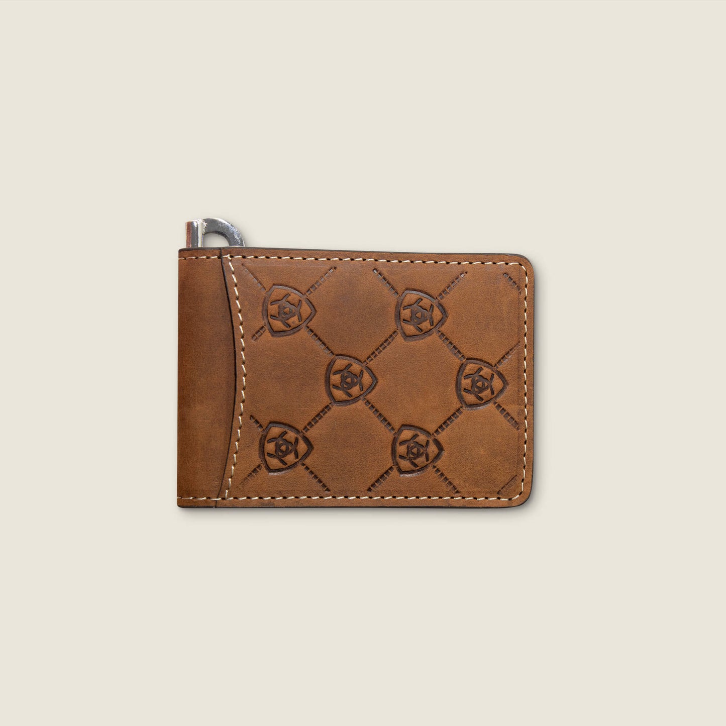 Ariat Ariat Logo Print Money Clip Wallet